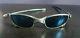 Pre-owned Oakley Juliet X-metal Sunglasses Polished With Blue Iridium Lenses