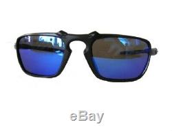 Pre-owned Oakley Badman OO6020 Sapphire Blue Mens Sunglasses