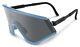Rare New Oakley Eyeshade Blue Sport Shield Cycling Ski Sunglasses Oo 9259-07