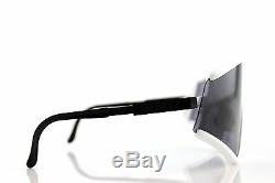RARE New OAKLEY EYESHADE White Sport Shield Cycling Ski Sunglasses OO 9259-06