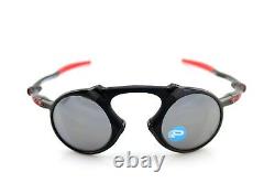 RARE New OAKLEY MADMAN FERRARI Black Iridium Polarized Sunglasses OO 6019-06