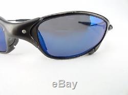 RARE Oakley Juliet X-Metal Sunglasses Carbon/Ice Iridium 04-149