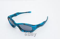 SUPER RARE Oakley Fat Cat Blue Camo/Grey Fatcat Sunglasses