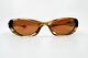 Vintage Oakley Halo Sunglasses Mens Wrap Tortoise Oval 13634