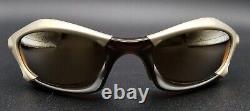 Vintage Oakley USA Splice Rootbeer Sport Wrap Sunglasses