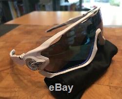 White Oakley Jawbreaker Sunglasses Custom Sagan Special Edition